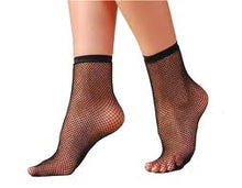 Load image into Gallery viewer, Fishnet Ankle Socks
