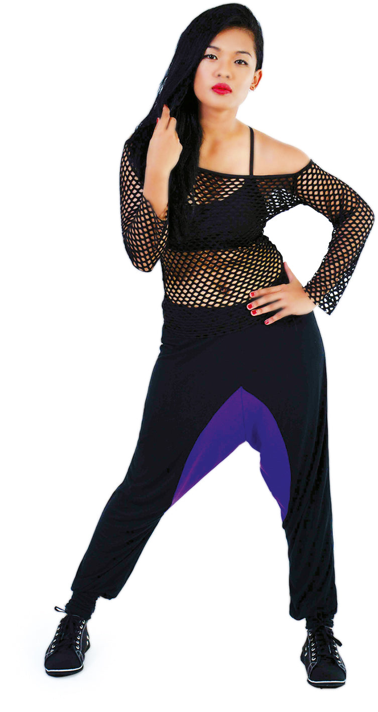 Funk Pullover Spider Mesh Top