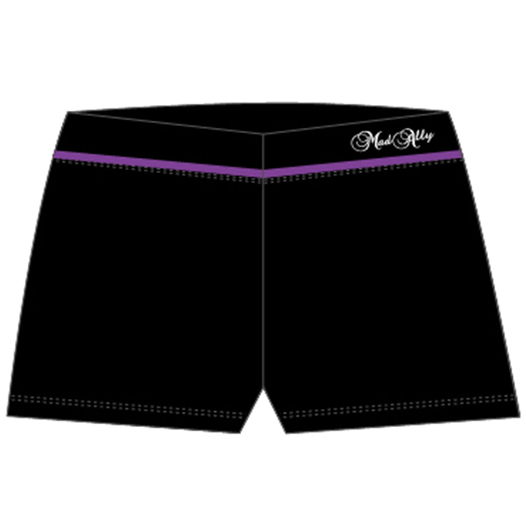 Dancer Shorts w Purple trim