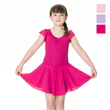 Load image into Gallery viewer, Cap Sleeve Chiffon Dress