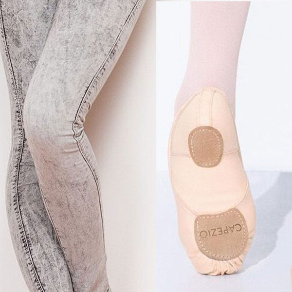 These Ballet Shoes Look Like Skinny Jeans For Your Feet