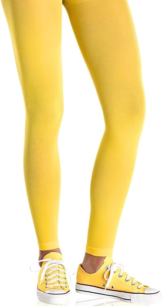 Yellow Footless Tights CLEARANCE