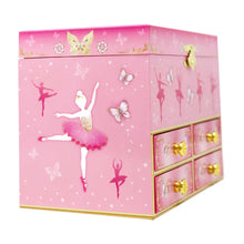 Load image into Gallery viewer, Butterfly Ballet Medium Musical Box
