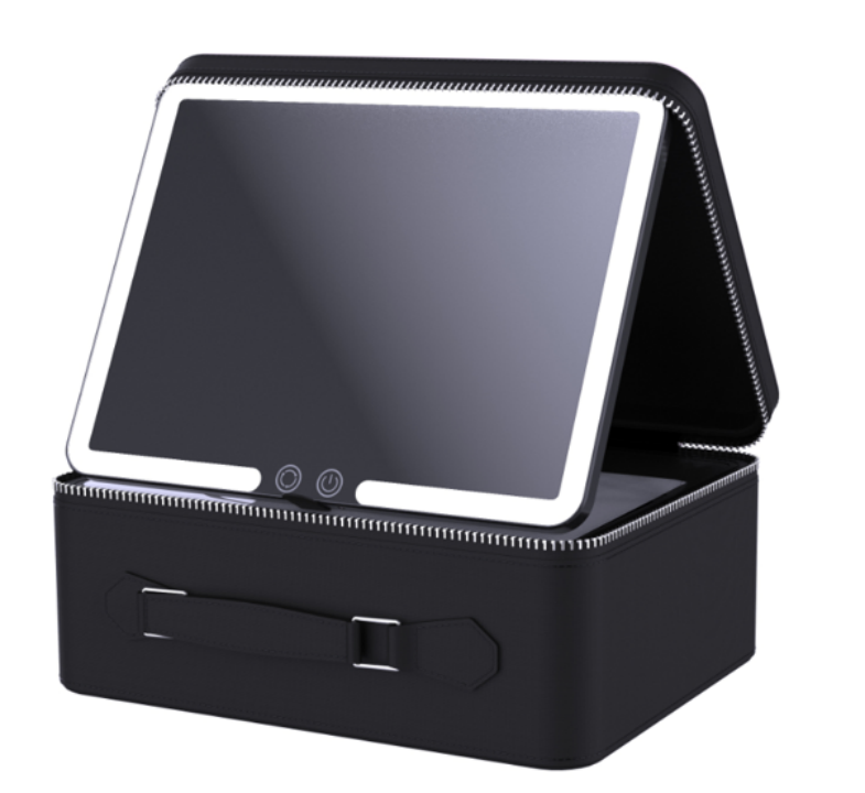 Beauty Box with Led Lights - Black