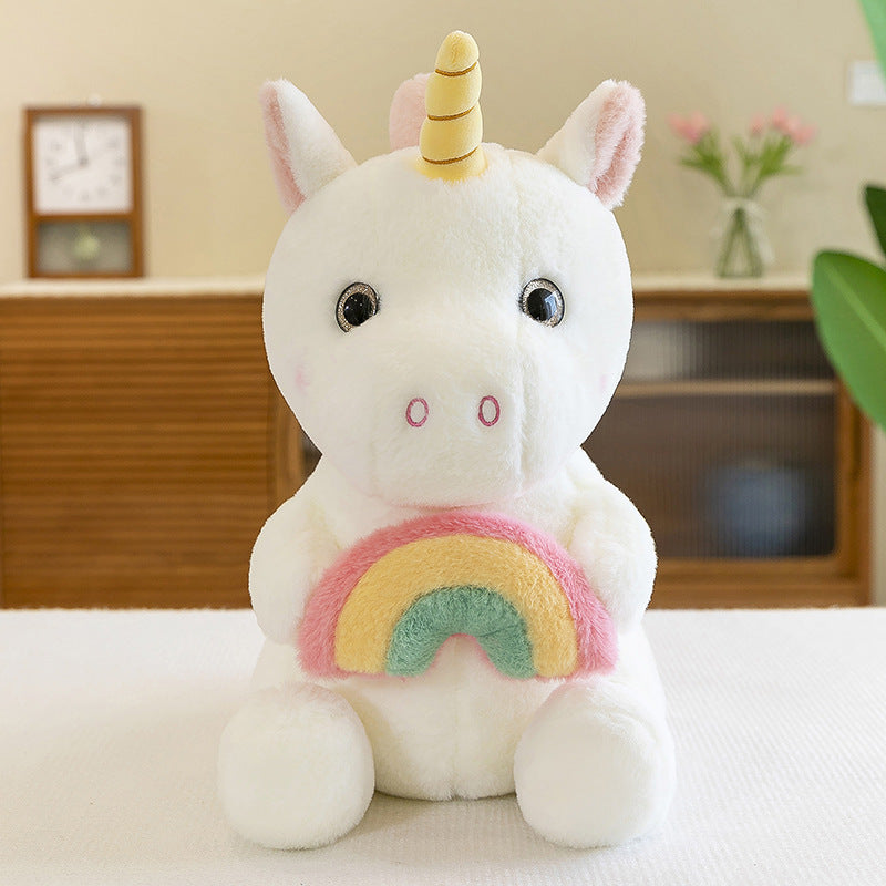 Rainbow Unicorn White