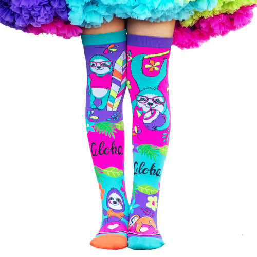 MADMIA sloth fun colourful socks for kids