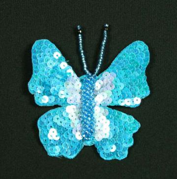 Butterfly Sequin Motif
