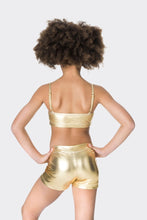Load image into Gallery viewer, Metallic Camisole Crop Top
