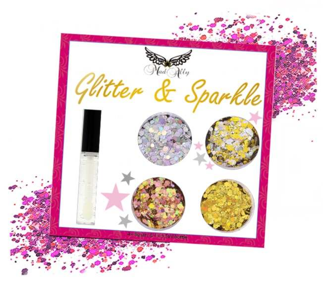 Mad Ally Glitter & Sparkle Pot Sparkle Gleaming