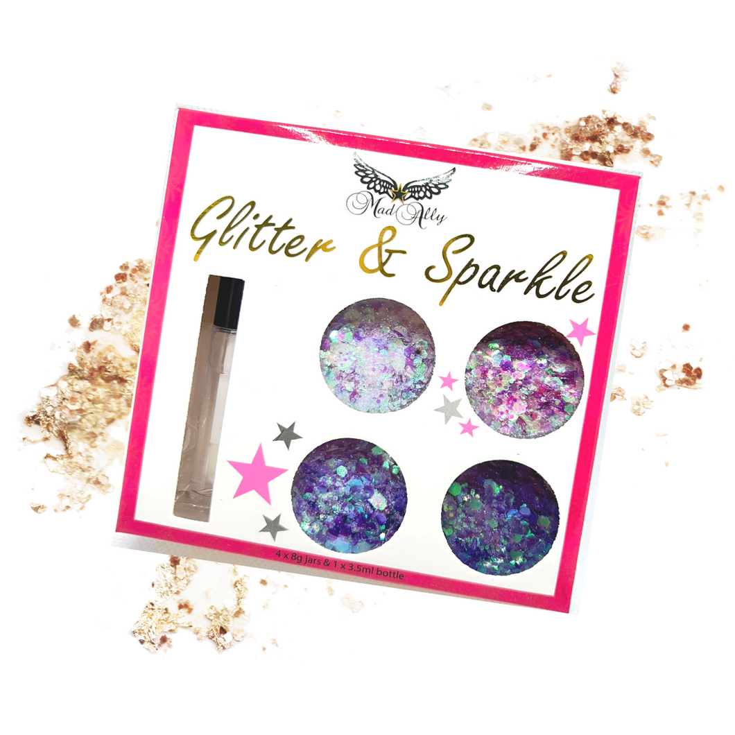 Mad Ally Glitter & Sparkle Pot Sparkle Lavender