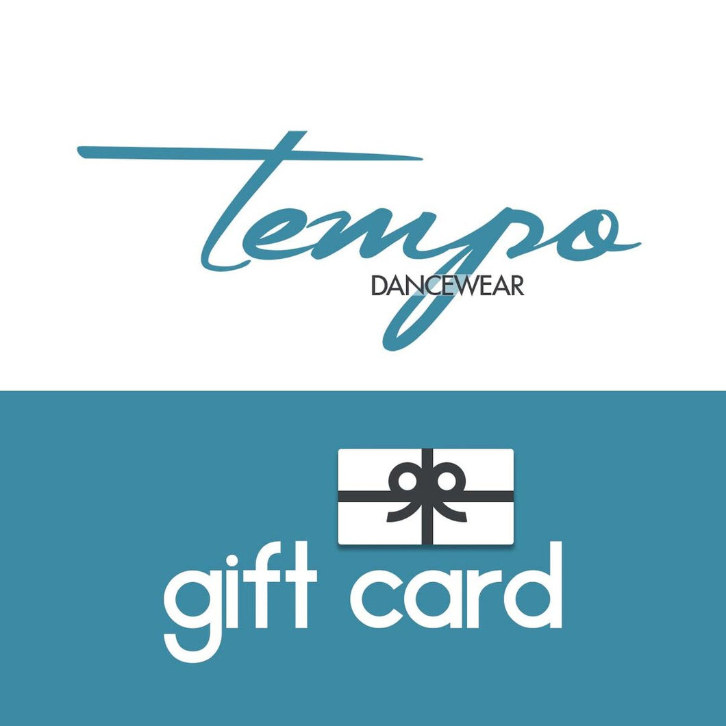 Tempo Dancewear Gift Card