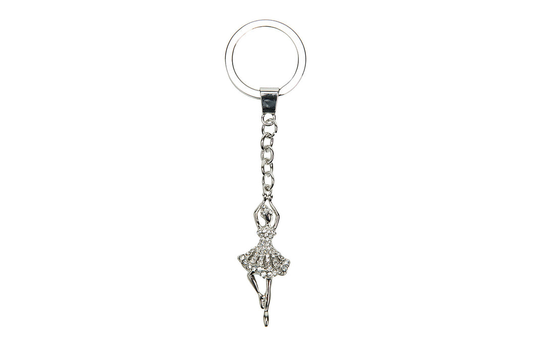 Mad Ally Ballerina Keyring-assorted colours