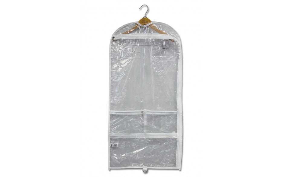 Clear Guzzetted Garment Bag