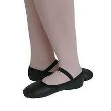 Load image into Gallery viewer, Black Leather Ballet Shoe - Clearance
